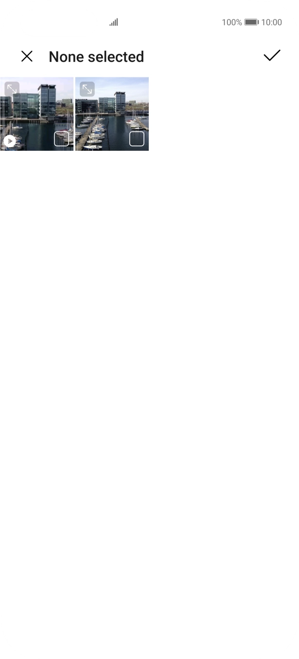 Press the required picture.