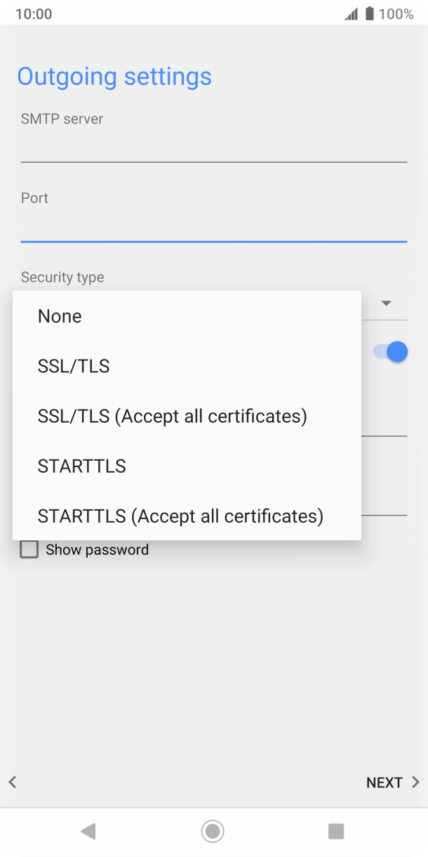 Press None to turn off the function. Press None to turn off the function.