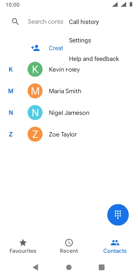 Press Settings. Press Settings.