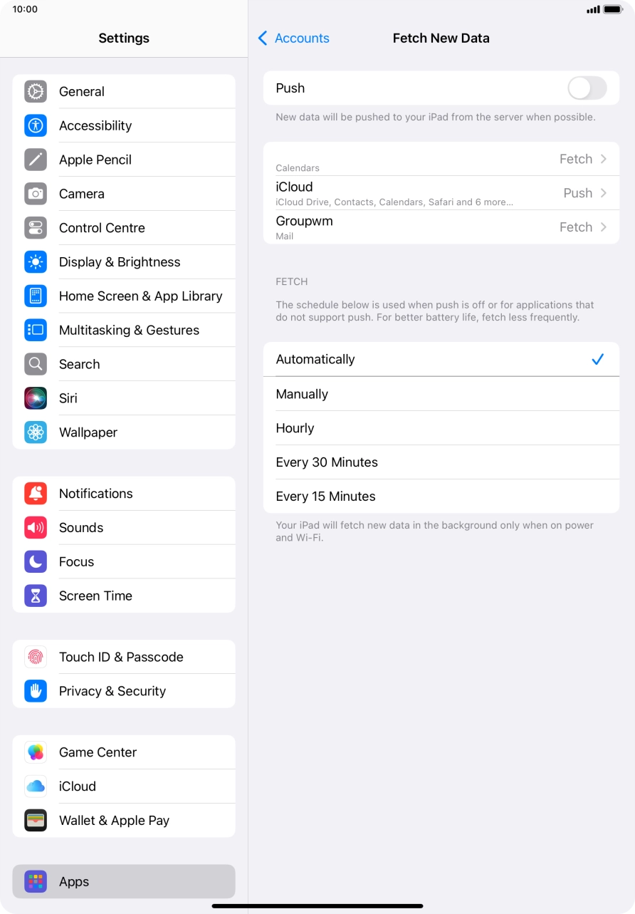 If you turn off the function, press the required setting. If you turn off the function, press the required setting.