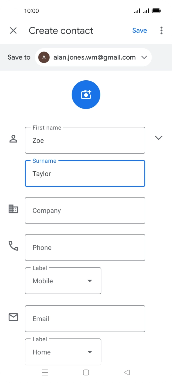 Press Phone and key in the required phone number.