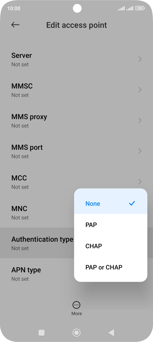 Press PAP. Press PAP.