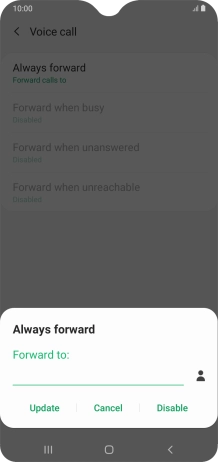 Press Disable.