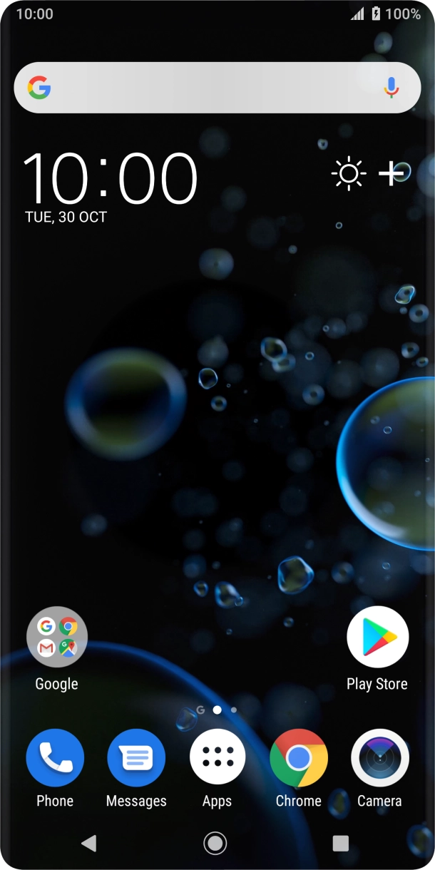 When the battery charging icon is displayed, charging is in progress.