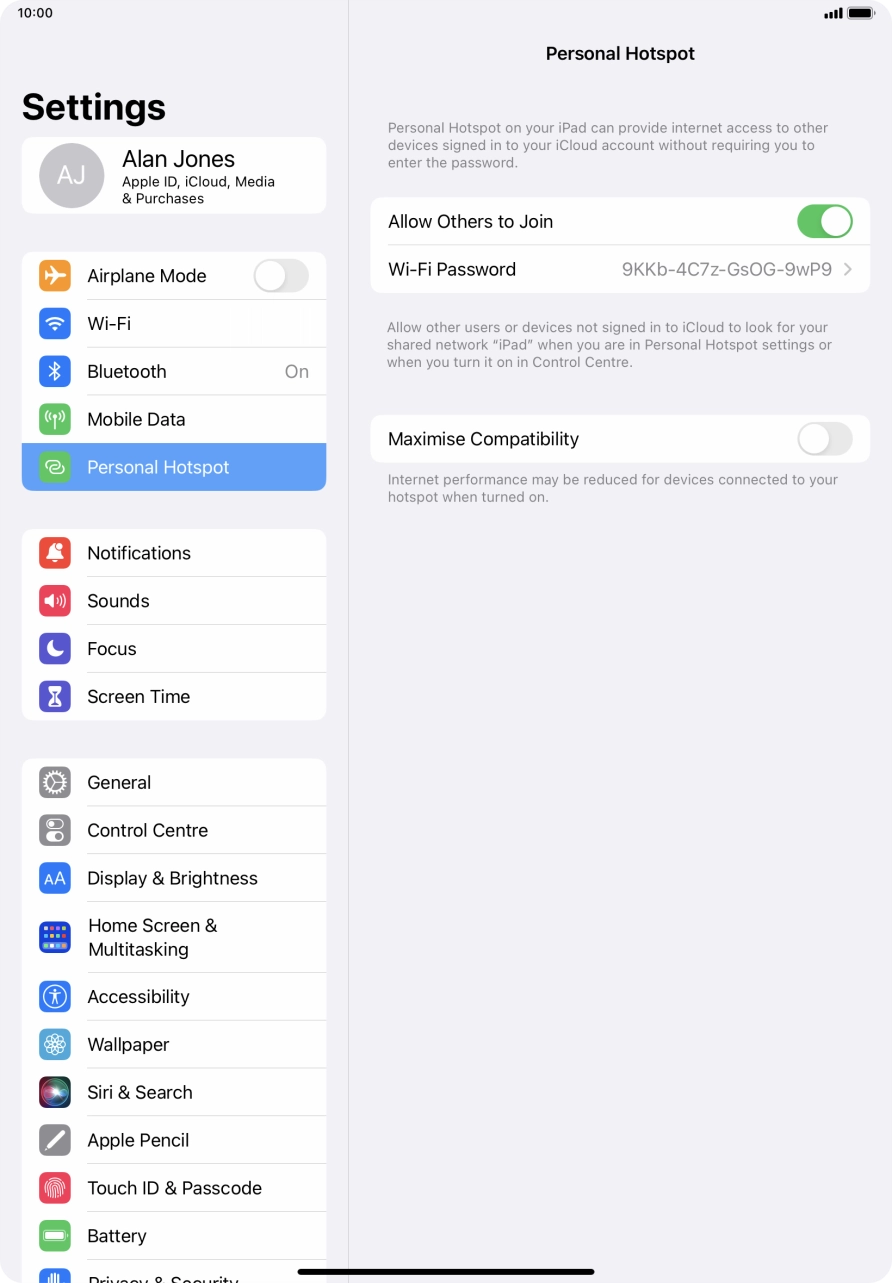 Slide your finger upwards starting from the bottom of the screen to return to the home screen.