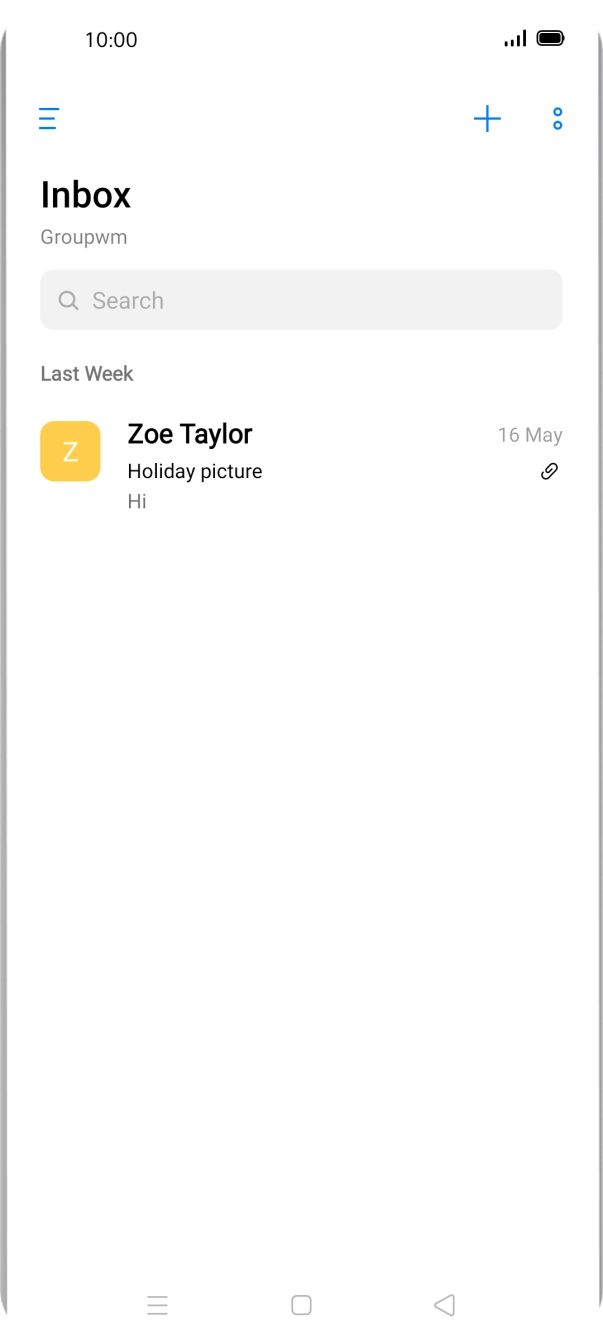 Slide your finger right starting from the left side of the screen. Slide your finger right starting from the left side of the screen.
