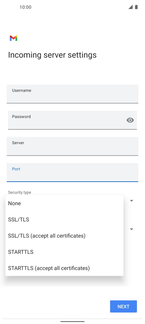 Press None. Press None.