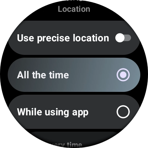 Follow the instructions on the screen to select the required settings and turn the function on or off. Follow the instructions on the screen to select the required settings and turn the function on or off.