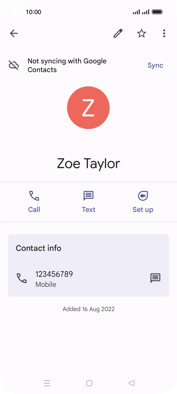 Press the required number.