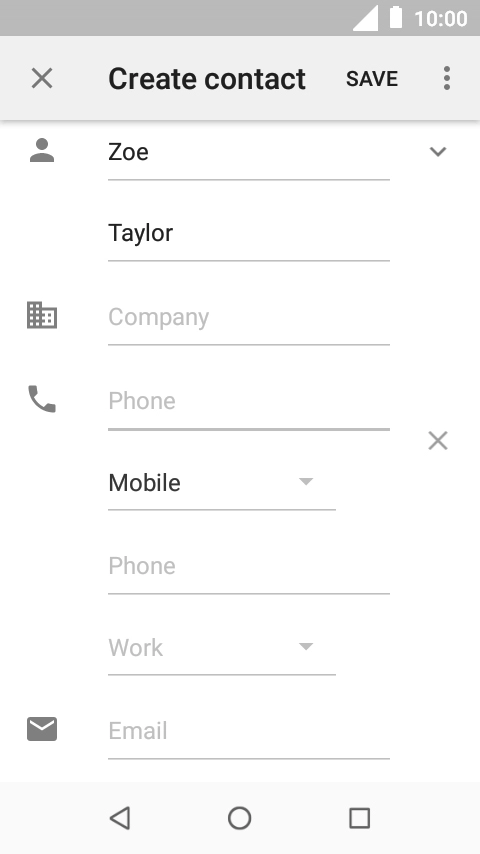 Press Phone and key in the required phone number.