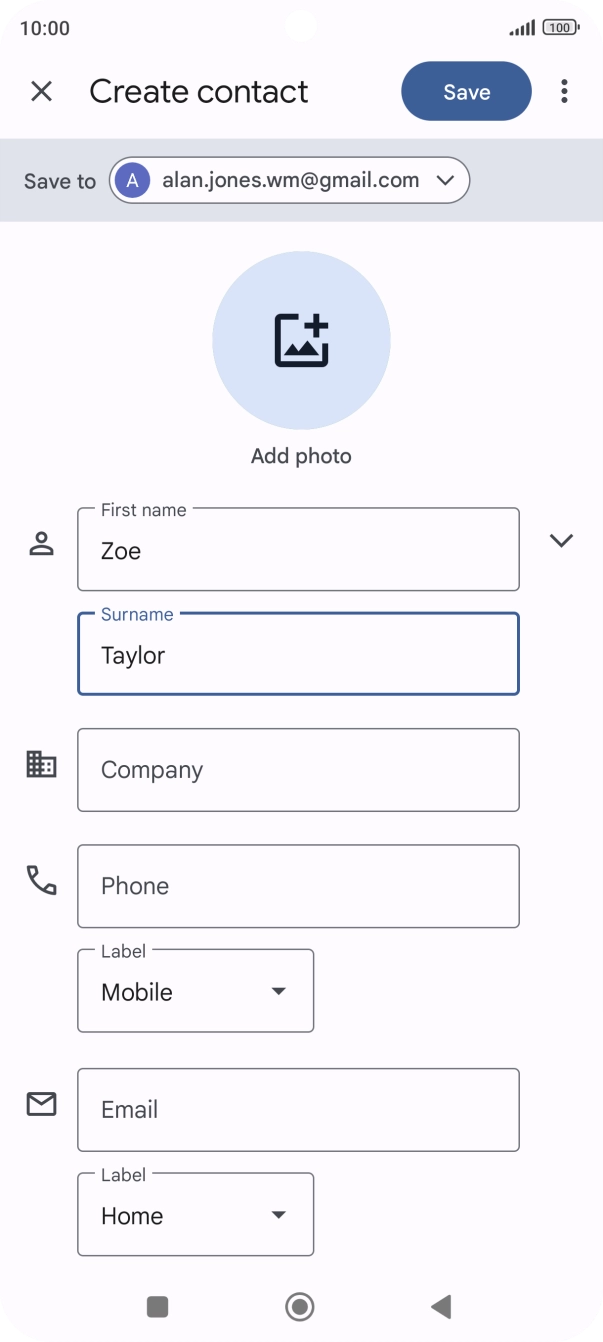 Press Phone and key in the required phone number. Press Phone and key in the required phone number.