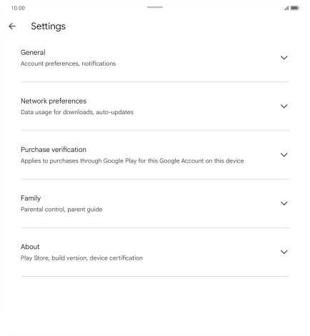 Press Network preferences.