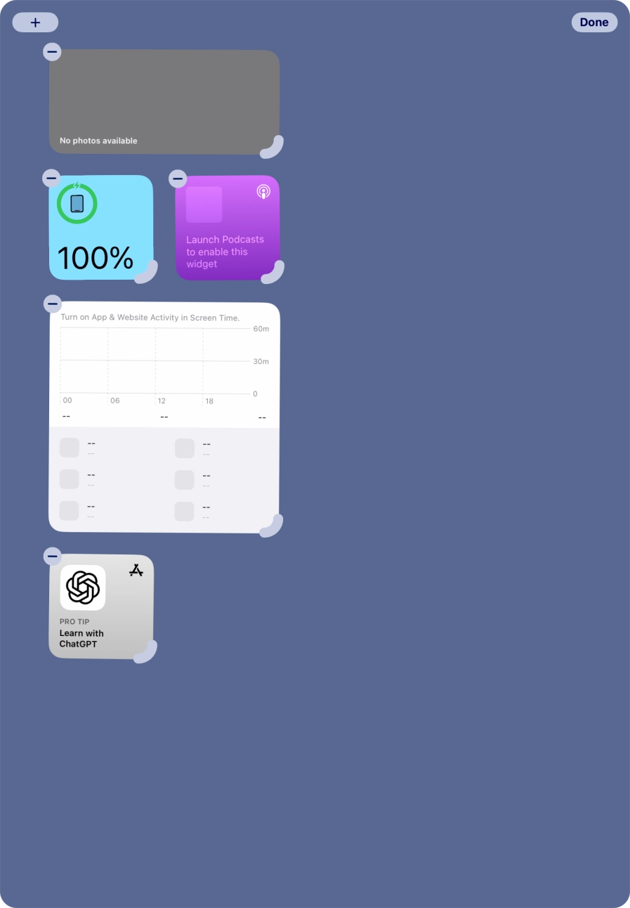 Press Done. Press Done.