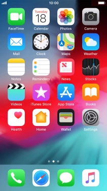 Press the phone icon.