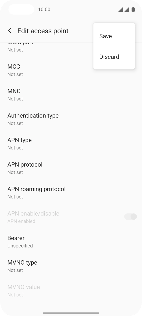 Press Save. Press Save.