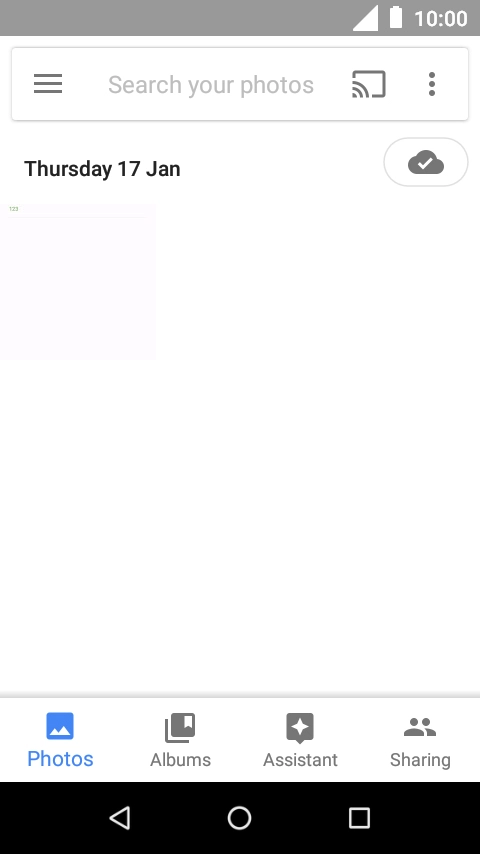 Press Albums and go to the required folder. Press Albums and go to the required folder.