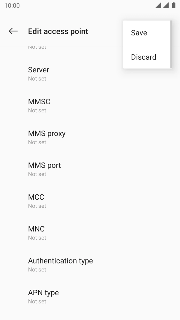Press Save. Press Save.