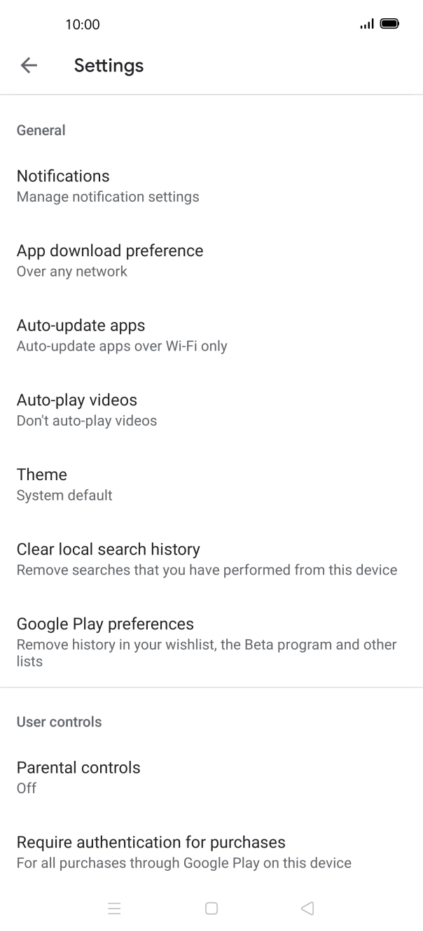 Press Auto-update apps. Press Auto-update apps.
