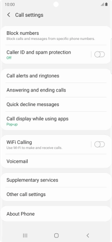 Press Voicemail.