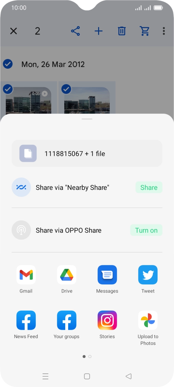 Press Drive. Press Drive.
