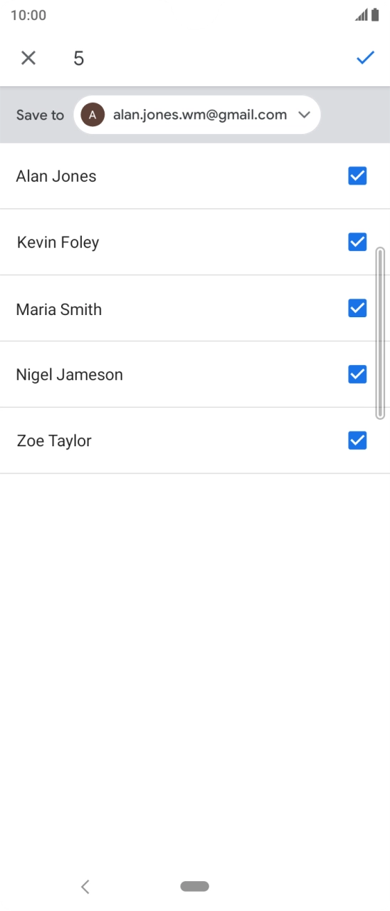 Press the drop down list next to 'Save to'.