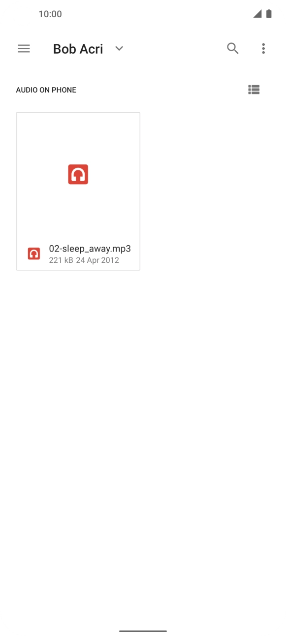 Press the required ring tone to add it to the list of ring tones.