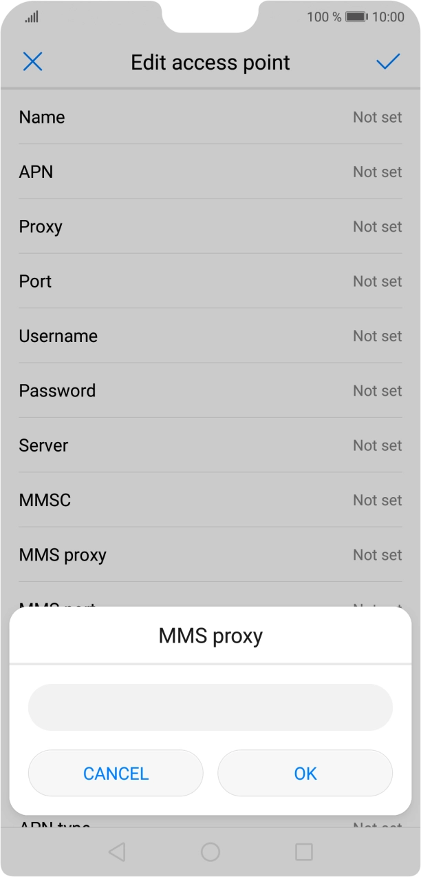 Key in 82.132.254.1 and press OK.