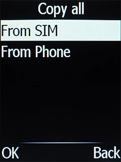 Select From SIM.