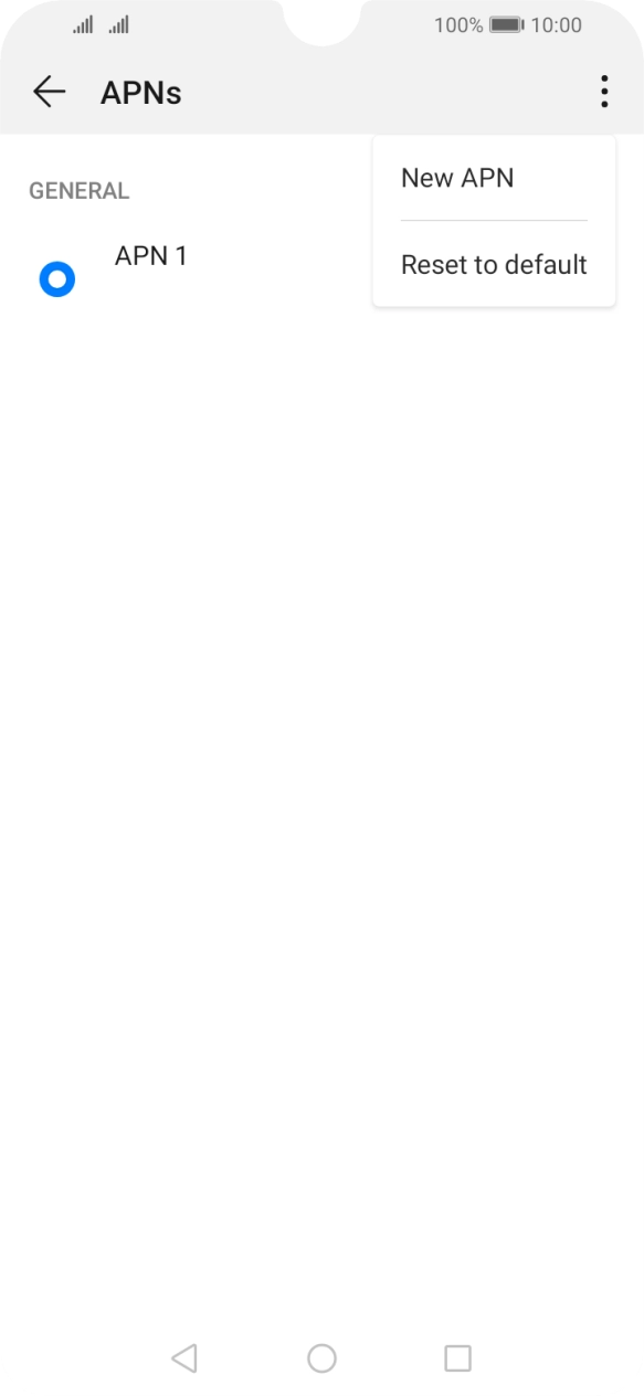 Press New APN.
