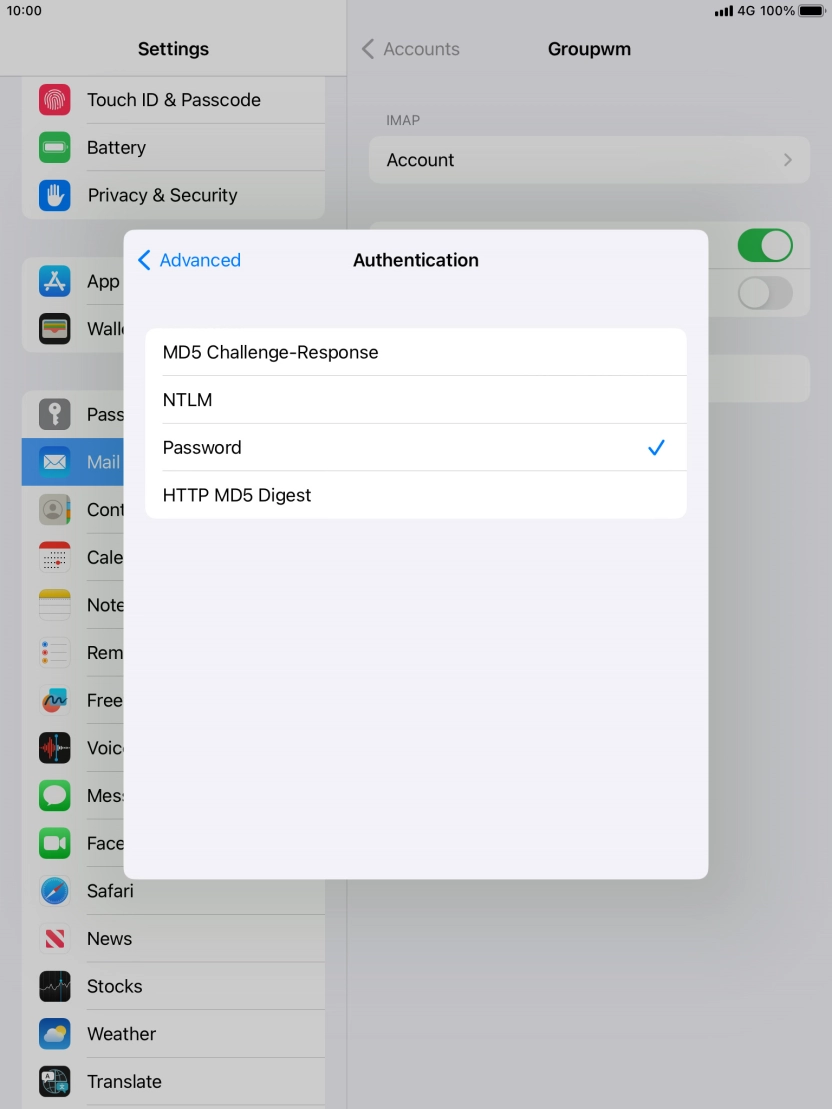 Press Password. Press Password.