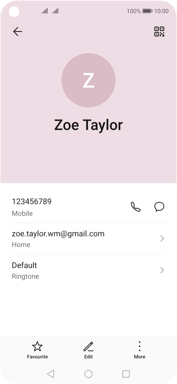 Press the required number.