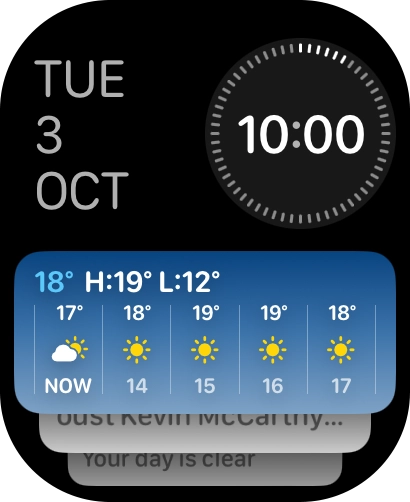 Press and hold anywhere on the screen. Press and hold anywhere on the screen.