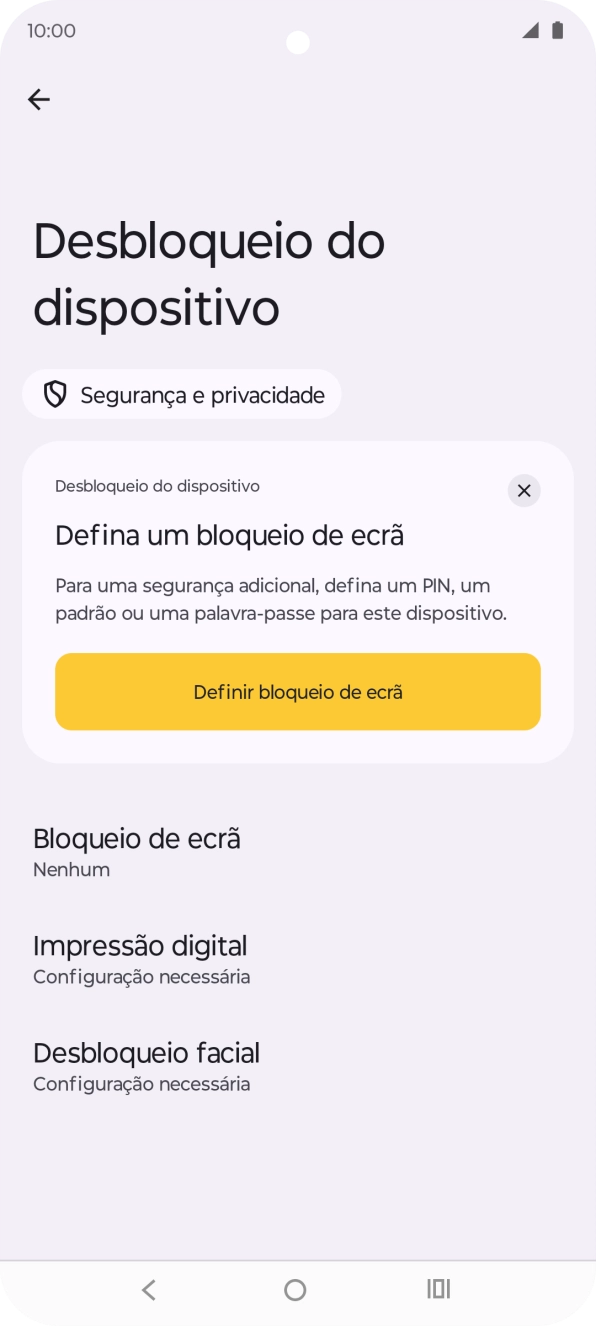 Prima a tecla de início para terminar e voltar ao ecrã inicial.