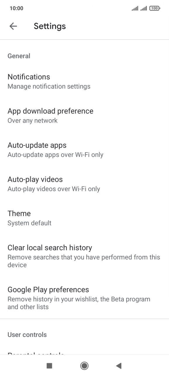 Press Auto-update apps. Press Auto-update apps.