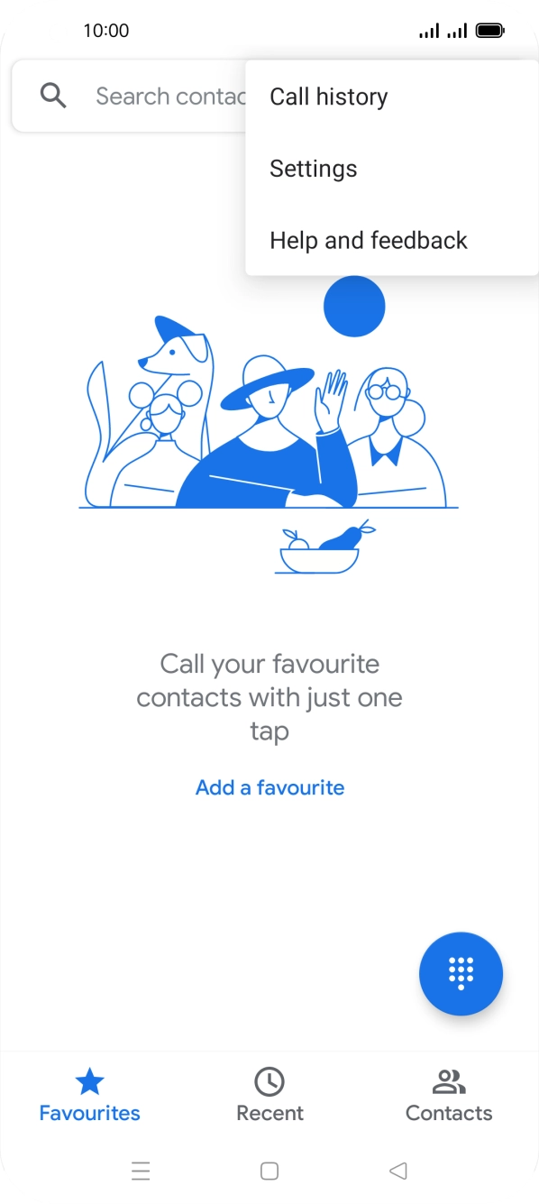 Press Settings. Press Settings.