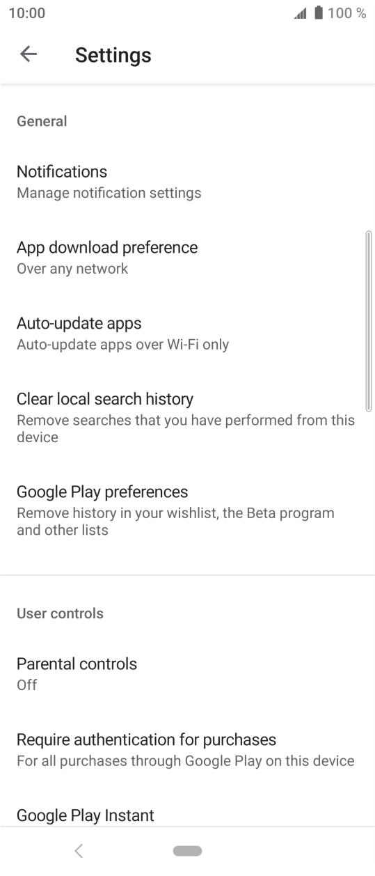 Press Auto-update apps.