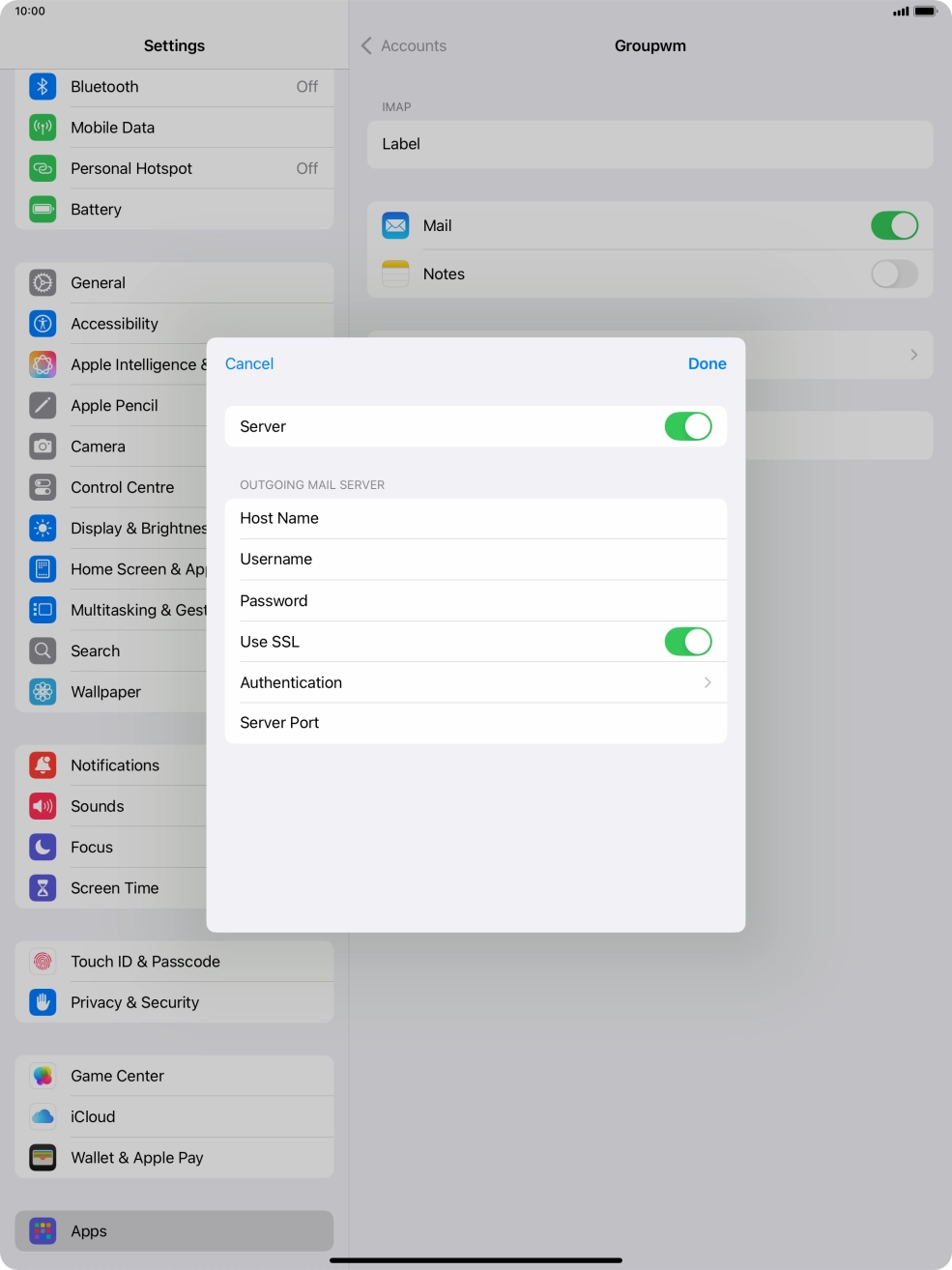 Press Authentication. Press Authentication.