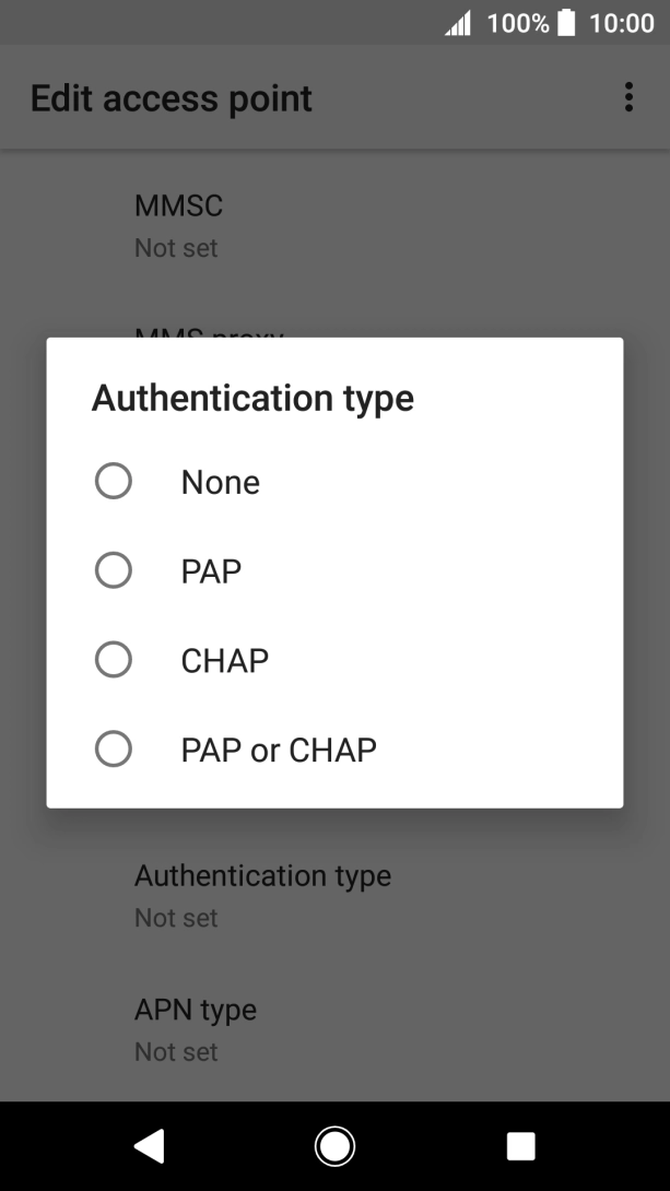 Press PAP. Press PAP.