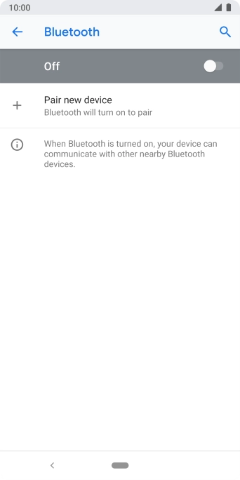 Press the indicator to turn on the function.