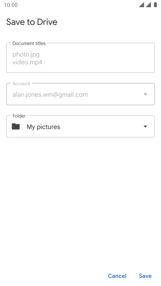 Press Save. Press Save.