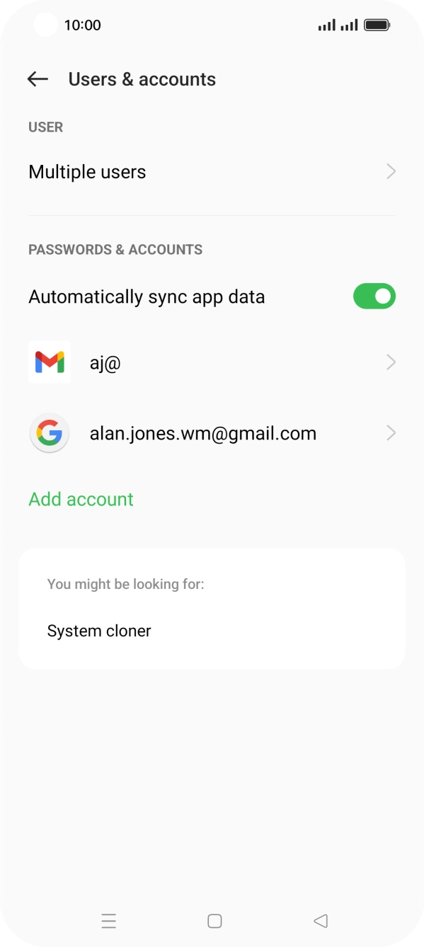 Press the Home key to return to the home screen. Press the Home key to return to the home screen.