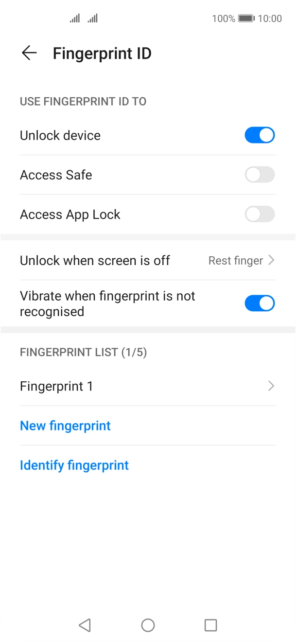 Press the indicators next to the required settings to turn them on or off. Press the indicators next to the required settings to turn them on or off.