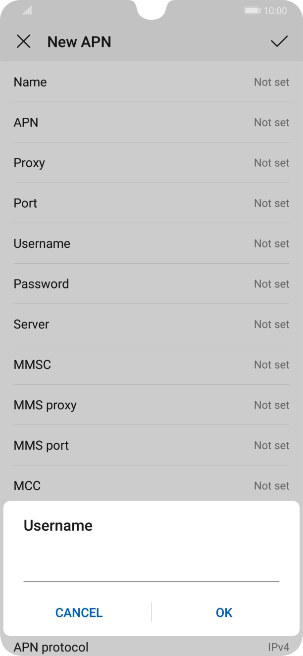 Key in o2wap and press OK. Key in o2wap and press OK.