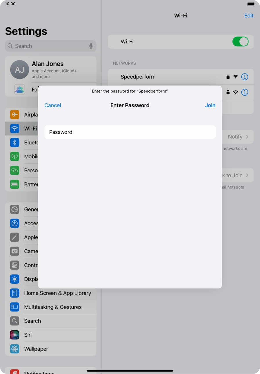 Press Join. Press Join.