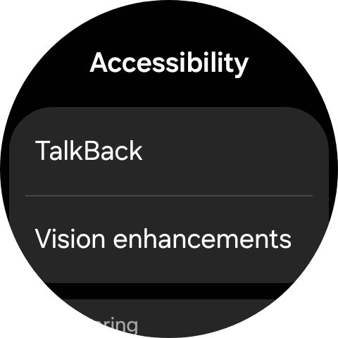 Press TalkBack and follow the instructions on the screen to turn the function on or off.