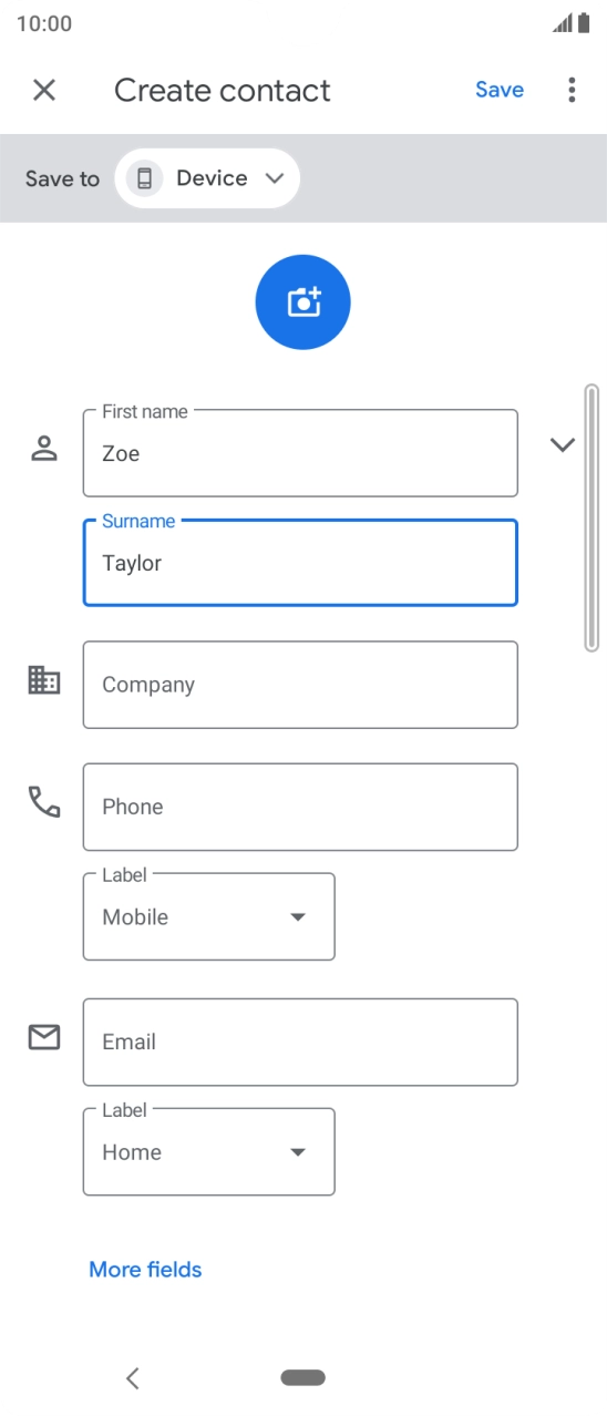 Press Phone and key in the phone number.