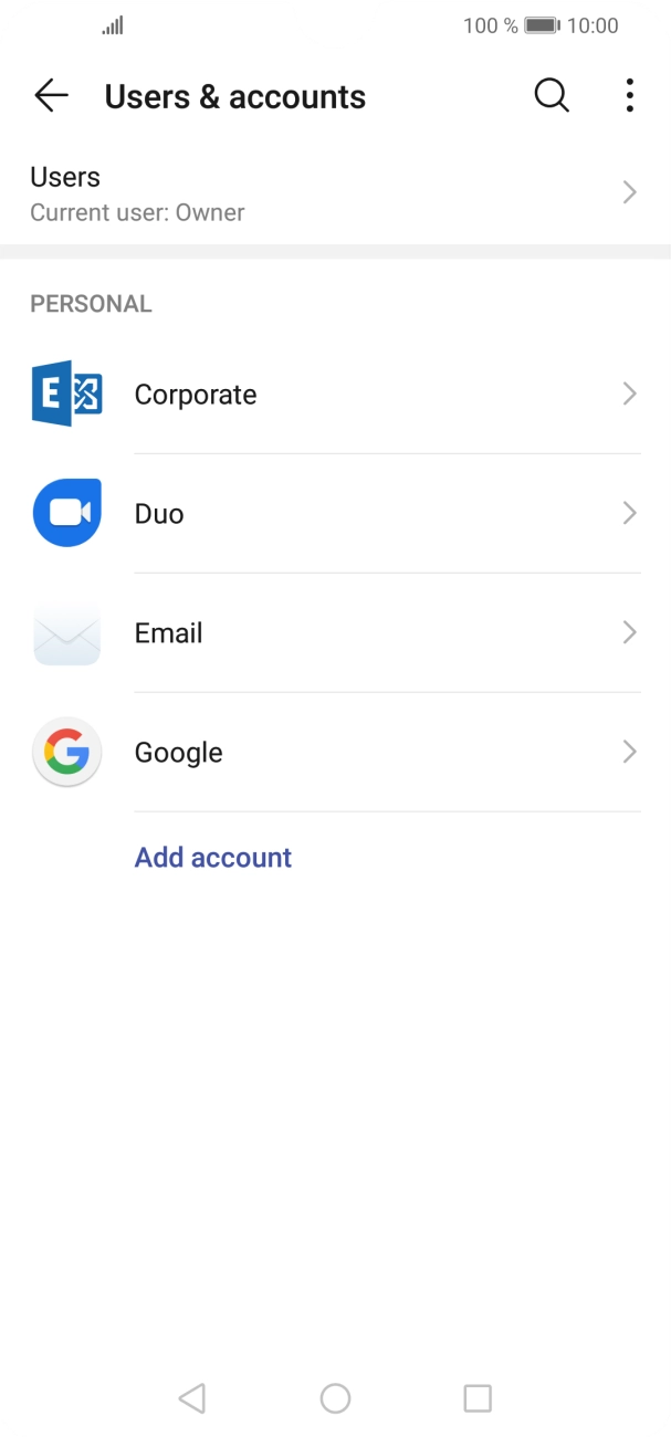 Press the Home key to return to the home screen. Press the Home key to return to the home screen.