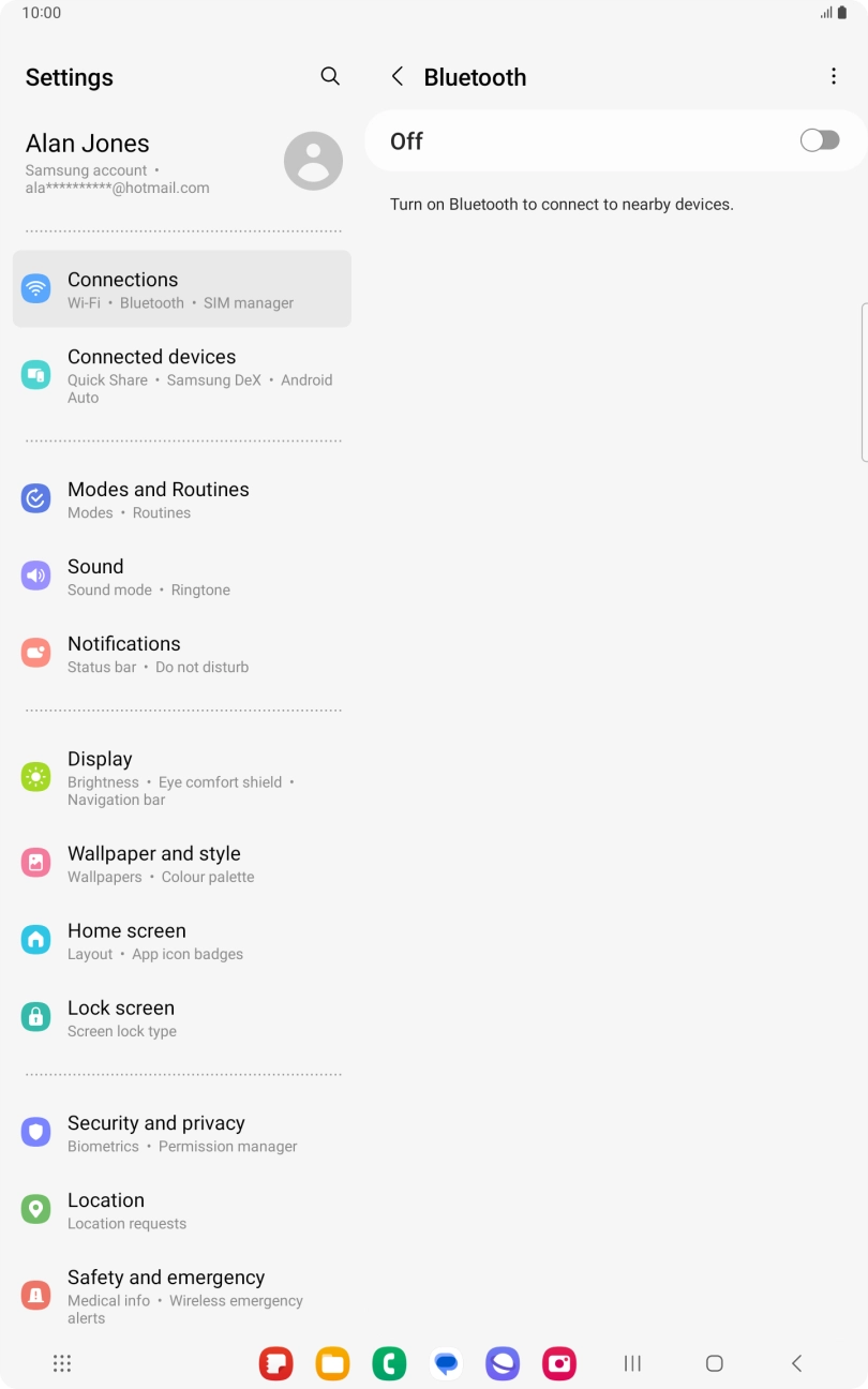 Press the indicator to turn on the function.