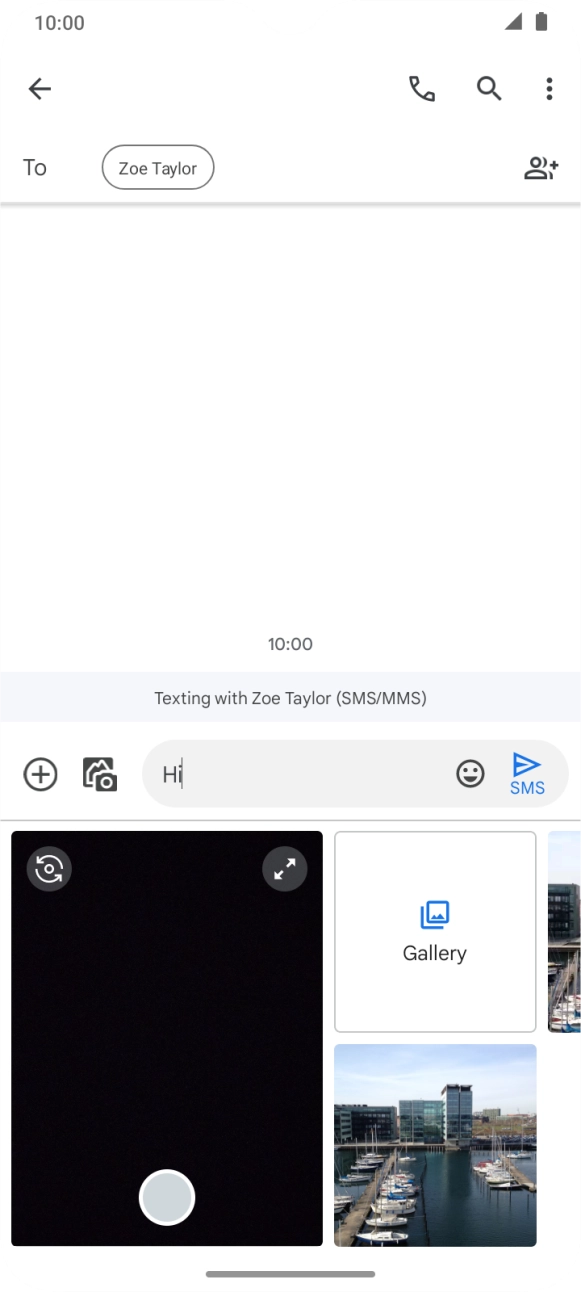 Press Gallery and go to the required folder. Press Gallery and go to the required folder.