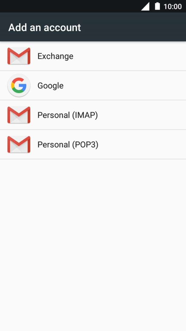 Press Personal (POP3). Press Personal (POP3).